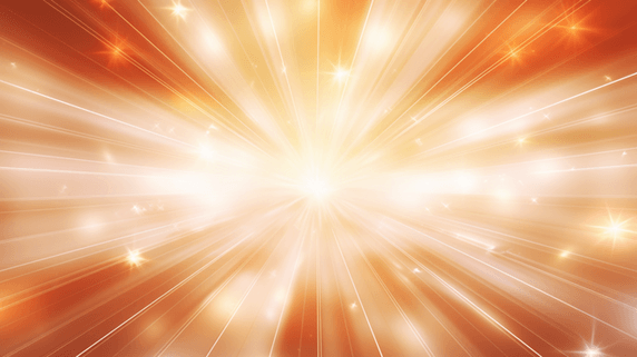 潮国创意灿烂光效通用新年红金色散射光效背景10