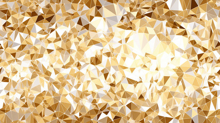 潮国创意闪闪发光的金色几何拼接10元旦新年
