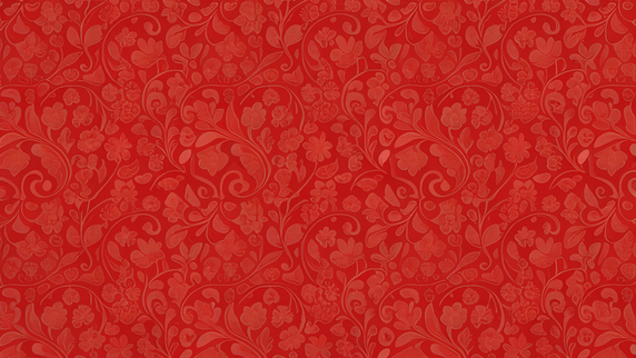 潮国创意中国风新年通用中式平铺花纹底纹2春节