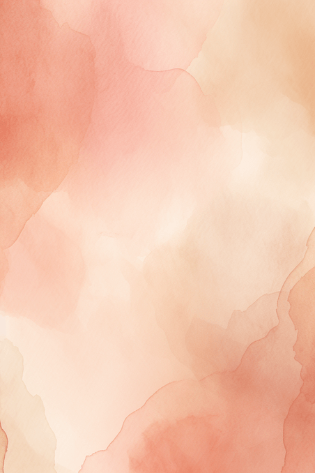 创意桃色粉色米色水彩质感纹理绘画背景11潘通柔和桃