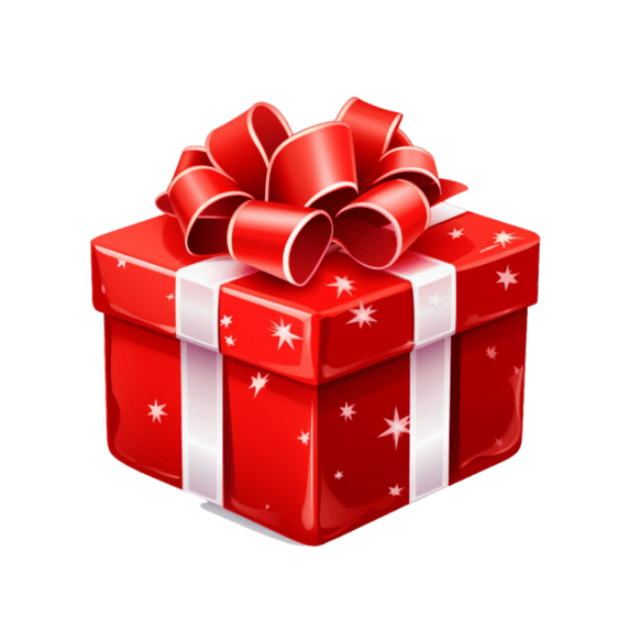 潮国创意礼物礼盒盒子红色圣诞节圣诞礼品