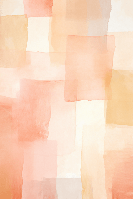 创意桃色粉色米色水彩质感纹理绘画背景12潘通柔和桃
