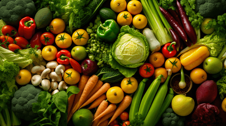 潮国创意新鲜健康营养蔬菜农业果蔬