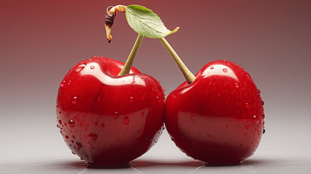 创意车厘子樱桃水果摄影图1生鲜水果