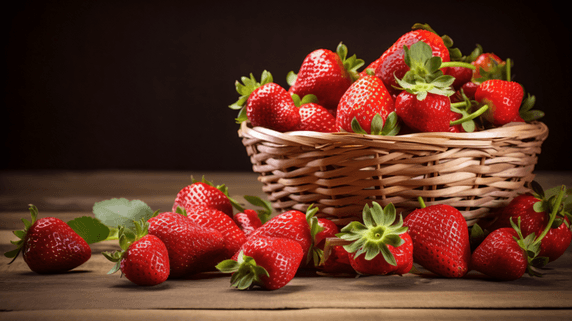 草莓水果产品摄影照片1生鲜水果
