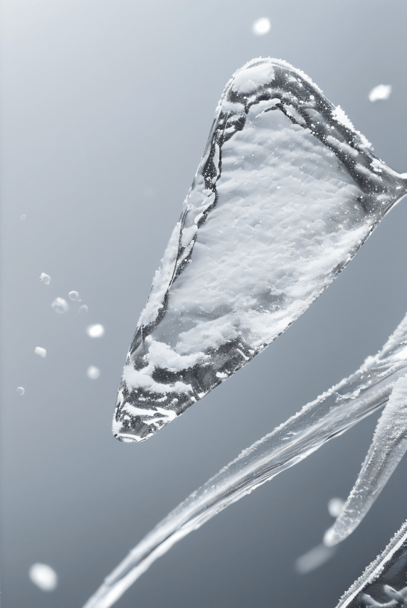 寒冷冬季结晶冰霜图295冬天结冰冰块