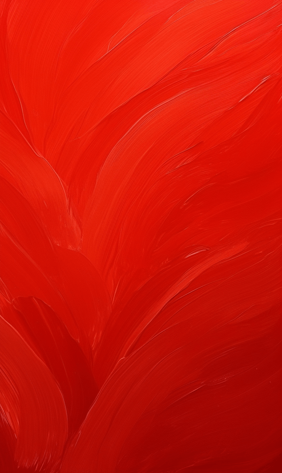 潮国创意红色肌理感油漆简约喜庆春节节日背景油画