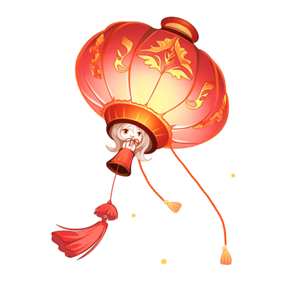 潮国创意中国风春节除夕元宵节喜庆灯笼31