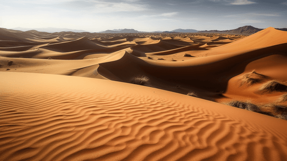潮国创意沙漠沙丘风景1敦煌