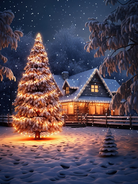 潮国创意一棵巨大的圣诞树19