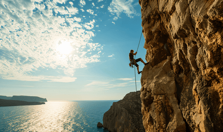 创意企业文化攀登登山人物攀爬励志摄影图14运动人物