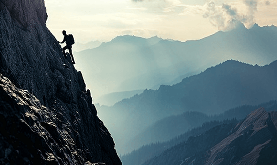 创意企业文化攀登登山人物攀爬励志摄影图2运动人物