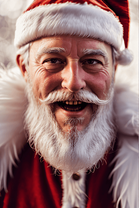 潮国创意圣诞节微笑的圣诞老人62