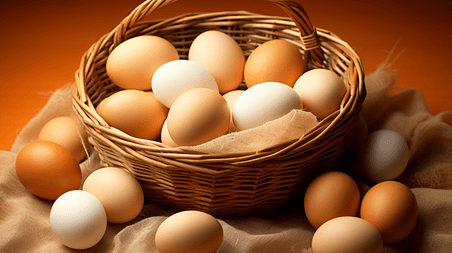 潮国创意营养健康的新鲜鸡蛋餐饮美食生鲜