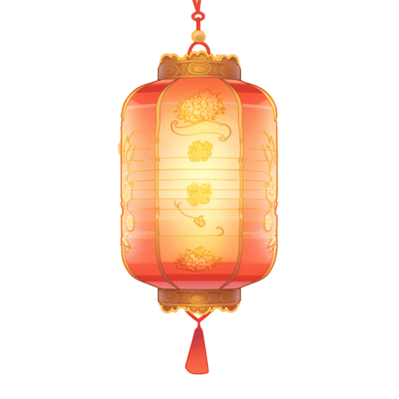 潮国创意中国风春节除夕元宵节喜庆灯笼14