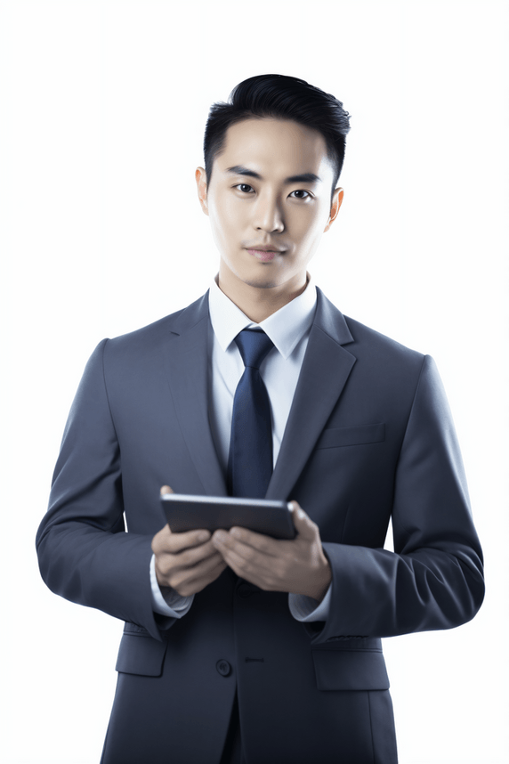 潮国创意商务人物形象男人人像