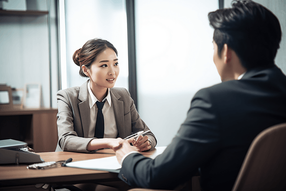 潮国创意商务人像会议商谈开会商务办公摄影图汇报面试亚洲人像