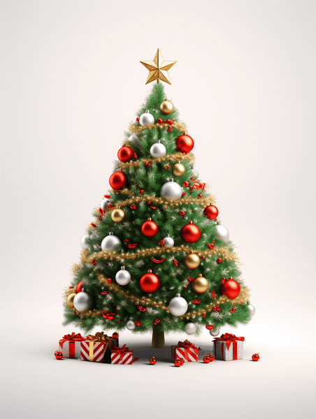 潮国创意3D立体圣诞树图片13