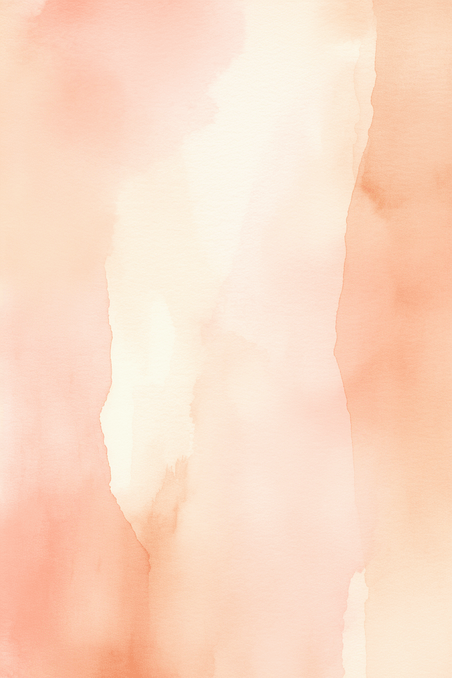 潮国创意桃色粉色米色水彩质感纹理绘画背景10