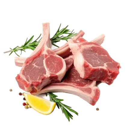 潮国创意美食肉类羊肉羊排食物