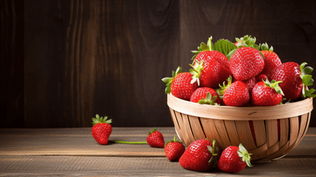 草莓水果产品摄影照片4生鲜水果