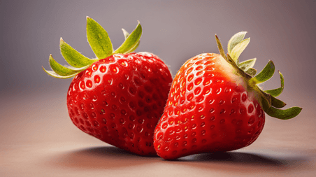 特写水果2颗草莓产品摄影8生鲜水果