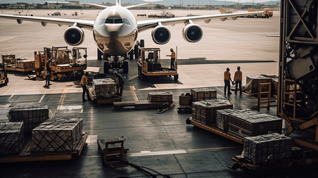 潮国创意全世界国际运输大型货物商业服务运输飞机空运