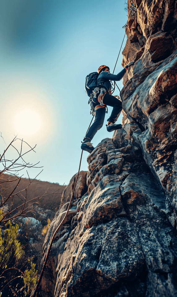 创意企业文化攀登登山人物攀爬励志摄影图23运动人物