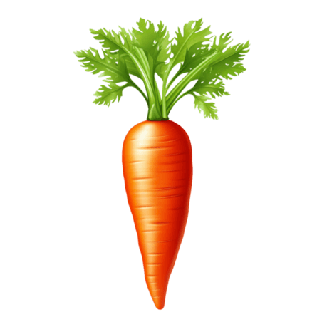 蔬菜农作物创意质感新鲜胡萝卜元素免抠图案