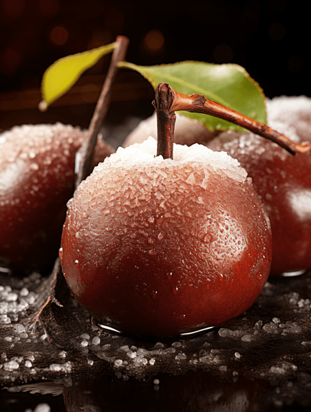 创意营养美味的水果冻梨东北美食特产水果
