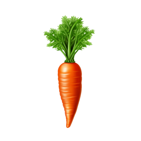 创意蔬菜农作物真实新鲜胡萝卜元素免抠图案