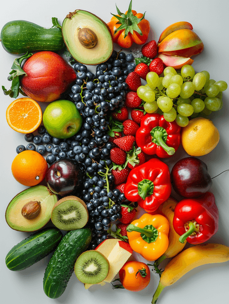 创意生鲜富含维生素的蔬果浆果水果餐饮美食食材