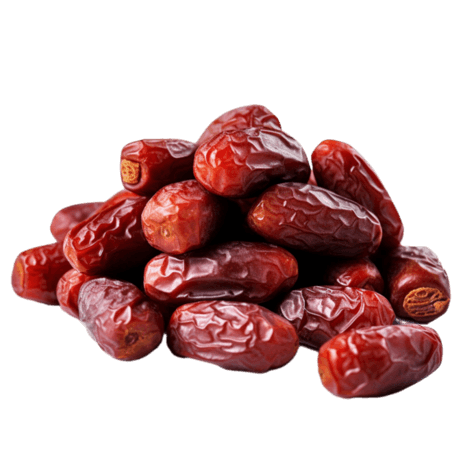 创意AICG红色大枣红枣食物元素免抠图案