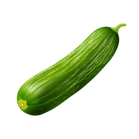 黄瓜农作物创意合成新鲜蔬菜元素免抠图案丝瓜
