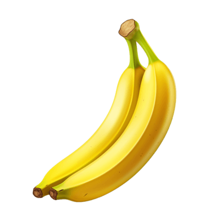 果实水果新鲜香蕉元素免抠图案