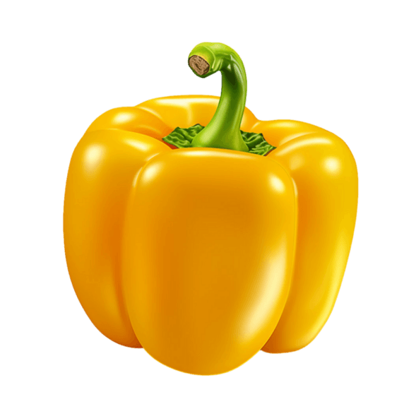 创意蔬菜农作物卡通新鲜彩椒元素免抠图案