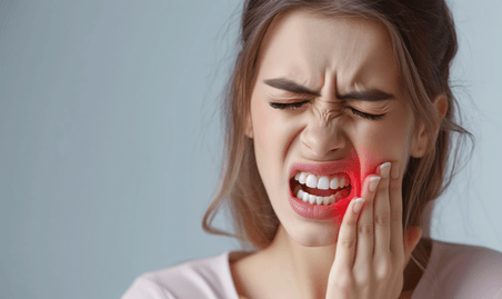 创意女性牙痛模特牙科牙疼医疗健康疾病生病的人医疗
