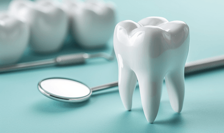 创意保护牙齿健康医疗牙科治疗牙齿
