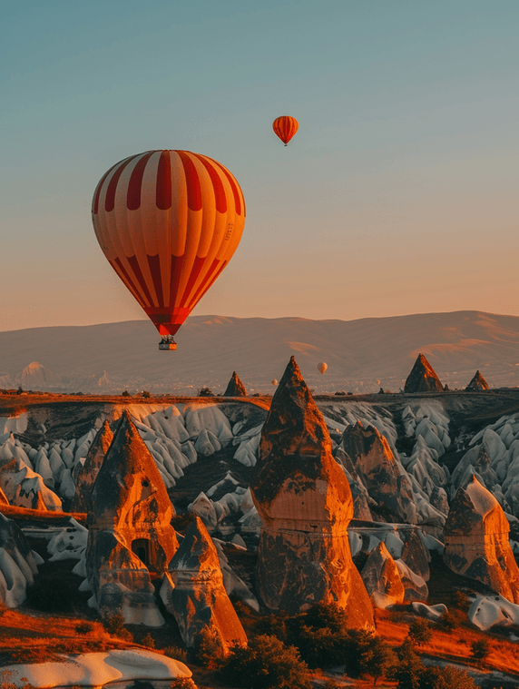 创意土耳其卡帕多西亚热气球旅游游玩项目