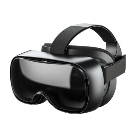 创意合成VR眼镜科技元素立体免抠图案
