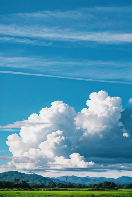 创意蓝天白云自然风景摄影图片6
