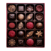 创意造型情人节巧克力礼盒元素免抠图案