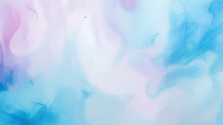 创意清新蓝粉色半透明水粉晕染质感纹理背景