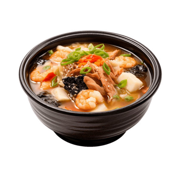 创意中餐拉面食物汤品简单美味面条元素免抠图案