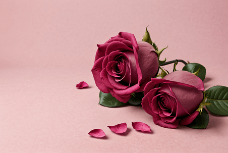 创意浪漫文艺插花艺术植物粉色情人节玫瑰花摄影图片2