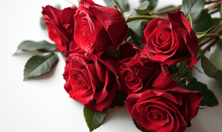 创意美丽的红玫瑰特写情人节花卉植物摄影5