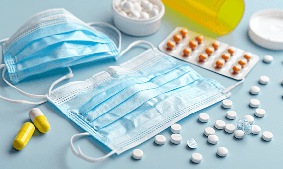 创意口罩医疗器械药物药店药物药品口罩