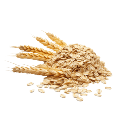 创意造型金黄稻谷农作物粮食丰收小麦元素立体免抠图案