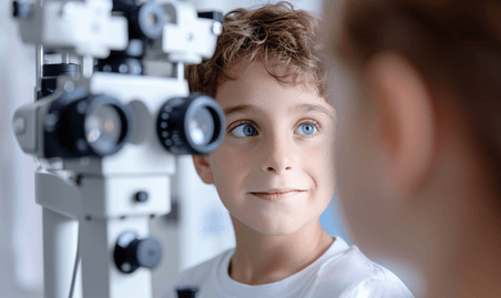 创意儿童体检视力检查儿科欧美人像门诊治疗