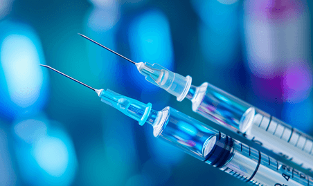 创意针筒打针注射药瓶疫苗医疗疫苗接种医疗